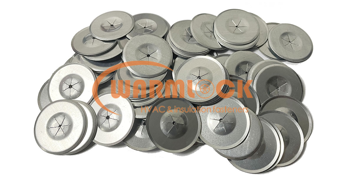 25mm / 1 inch stainless steel speed washers for insulation lacing anchors