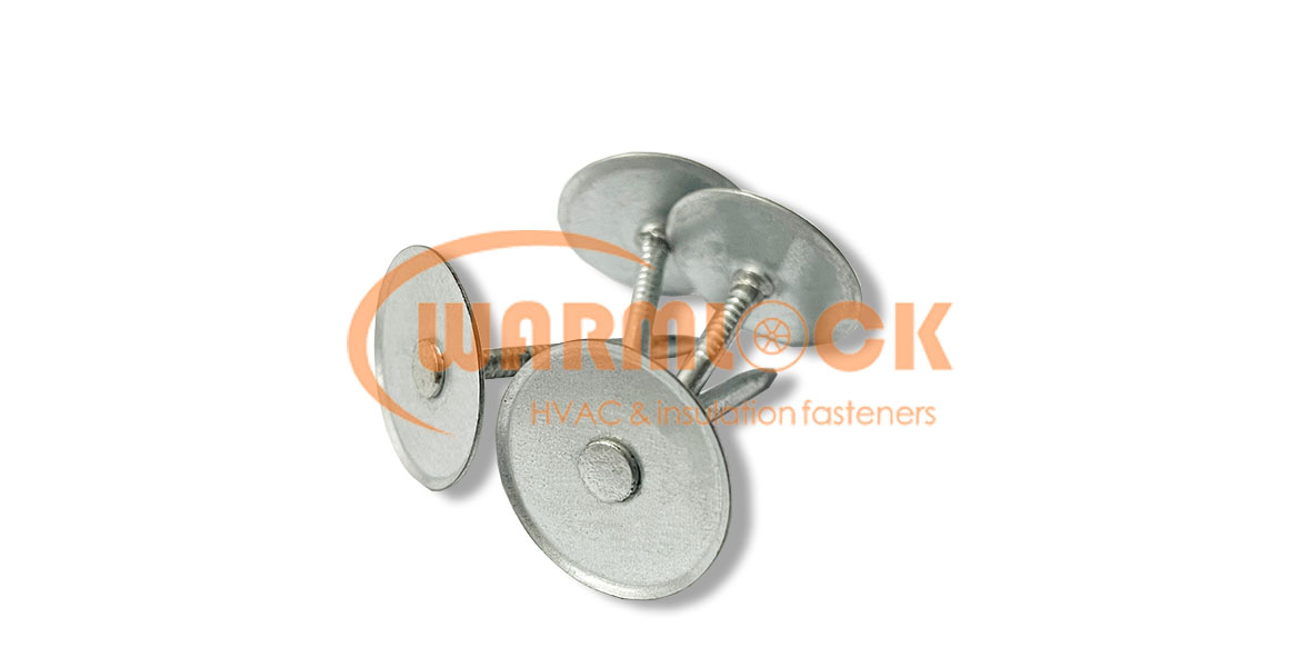 Cupped Base Duct Liner Weld Pins