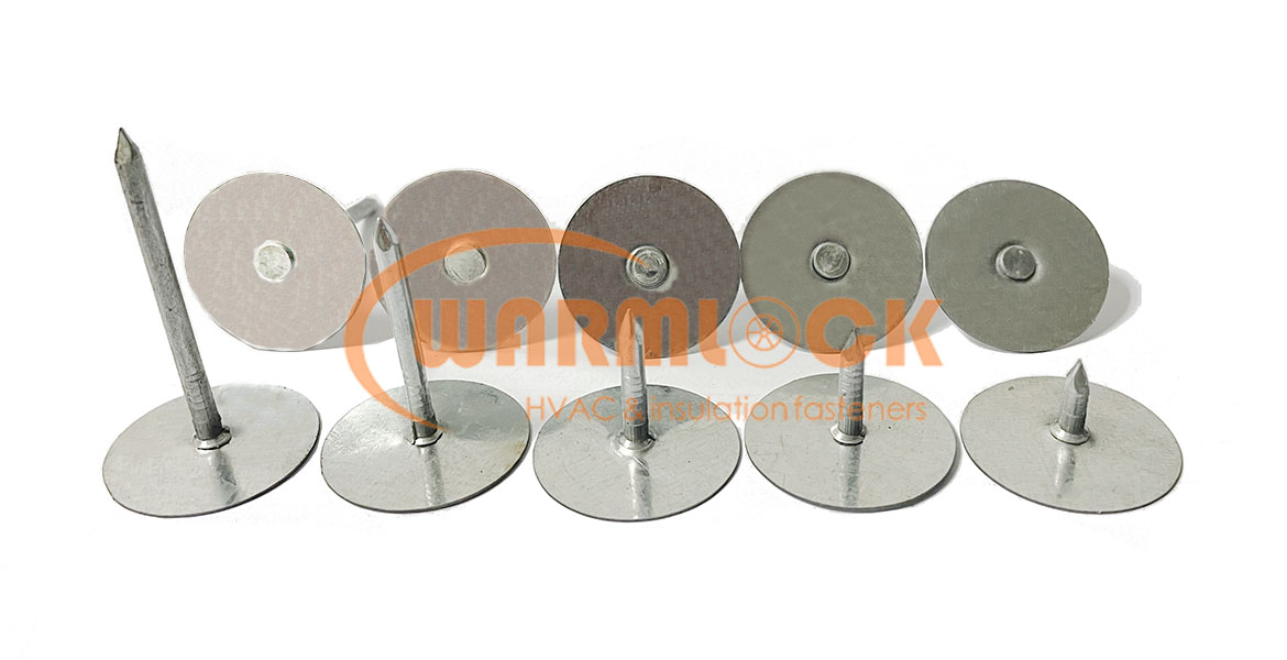 Flat Base Duct Liner Weld Pins
