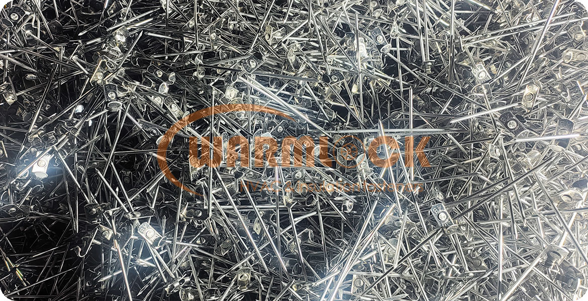 Rectangular Base Lacing Anchors