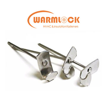 Rectangular Base Lacing Hooks With Pin