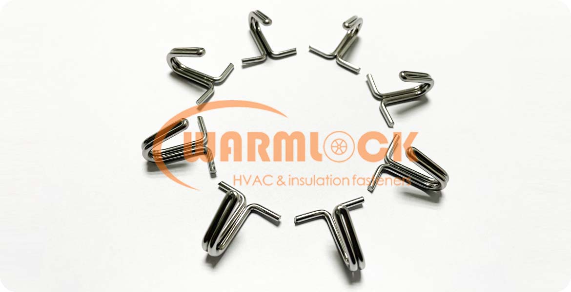 Right Angled Wire Lacing Hooks