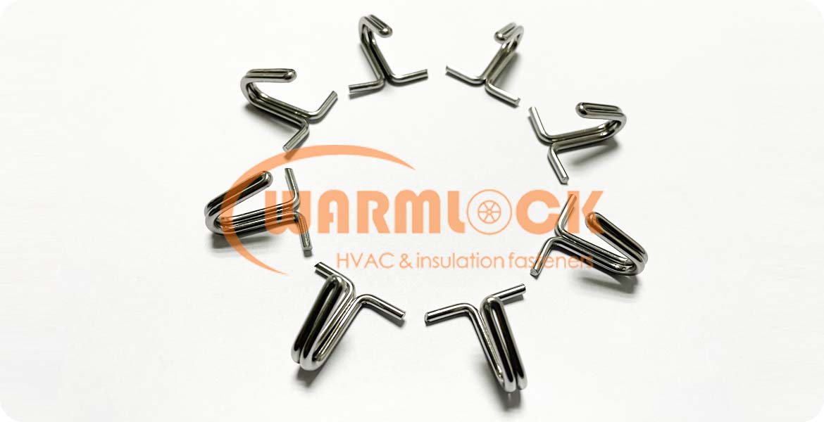 Right Angled Wire Lacing Hooks