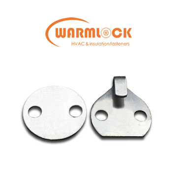 Insulation Lacing Anchors Without Pin & Flat Washers (2 Holes)