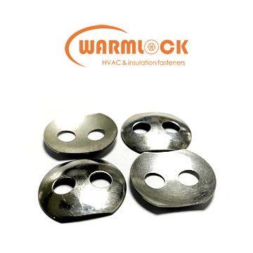 Stainless Steel 2 Hole Curved Washers / Plates